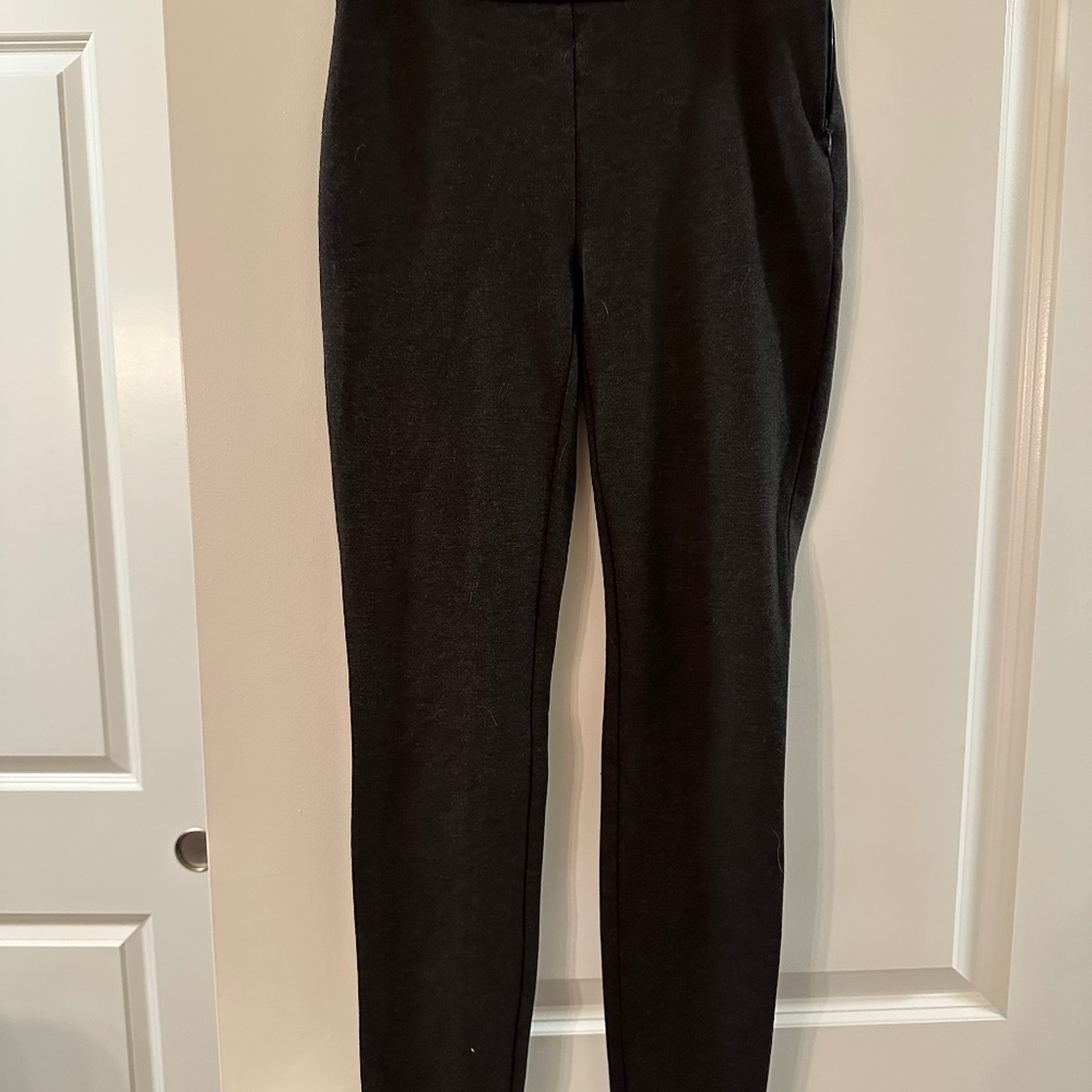White House Black Market dark grey skinnies